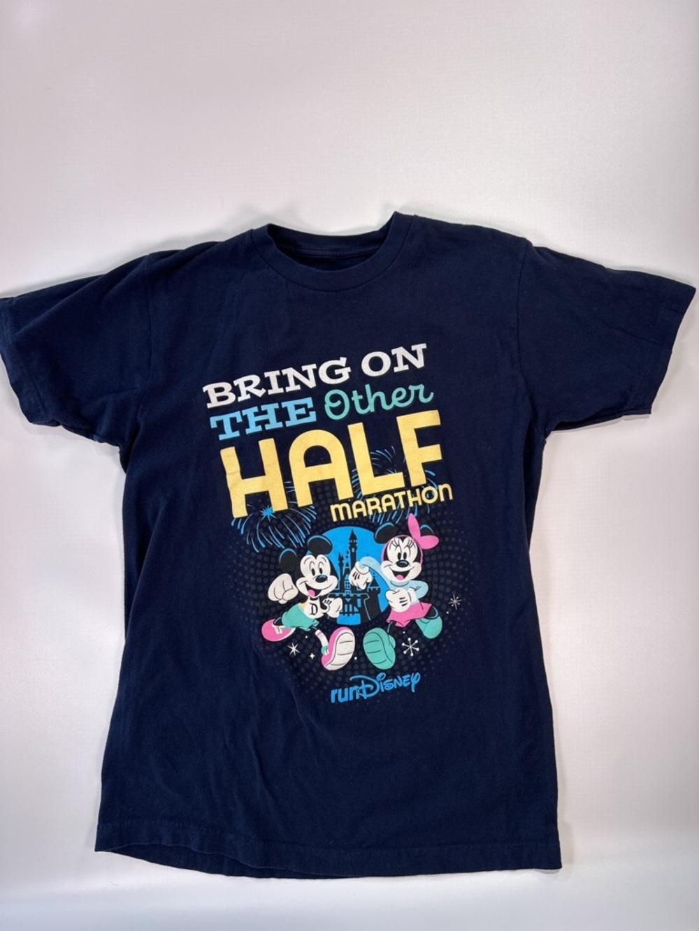 Disney Women’s RunDisney Half Marathon Running Shirt Mickey Minnie M - Picture 2 of 7